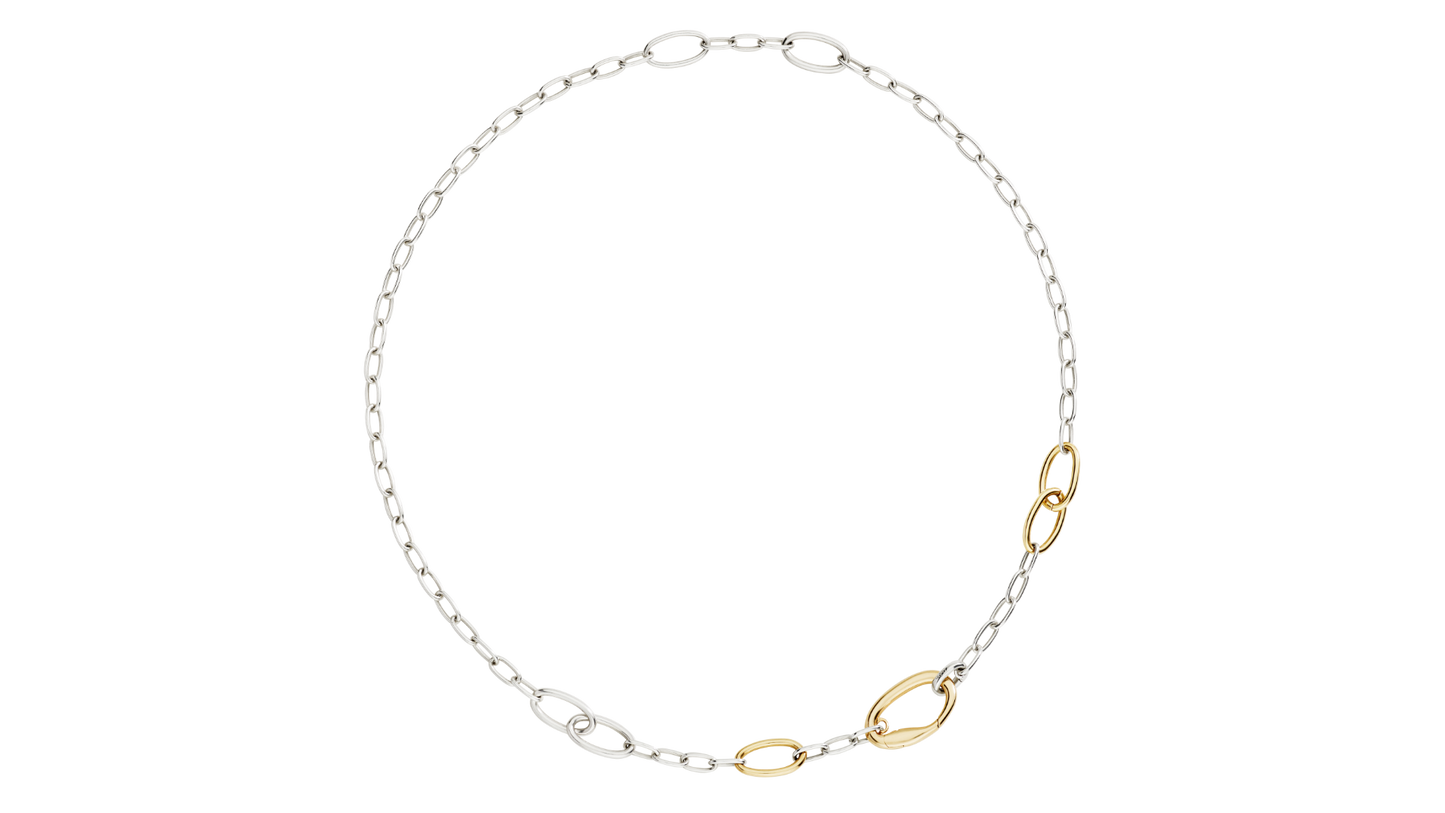 Collana Dodo Essential Argento e Argento Dorato