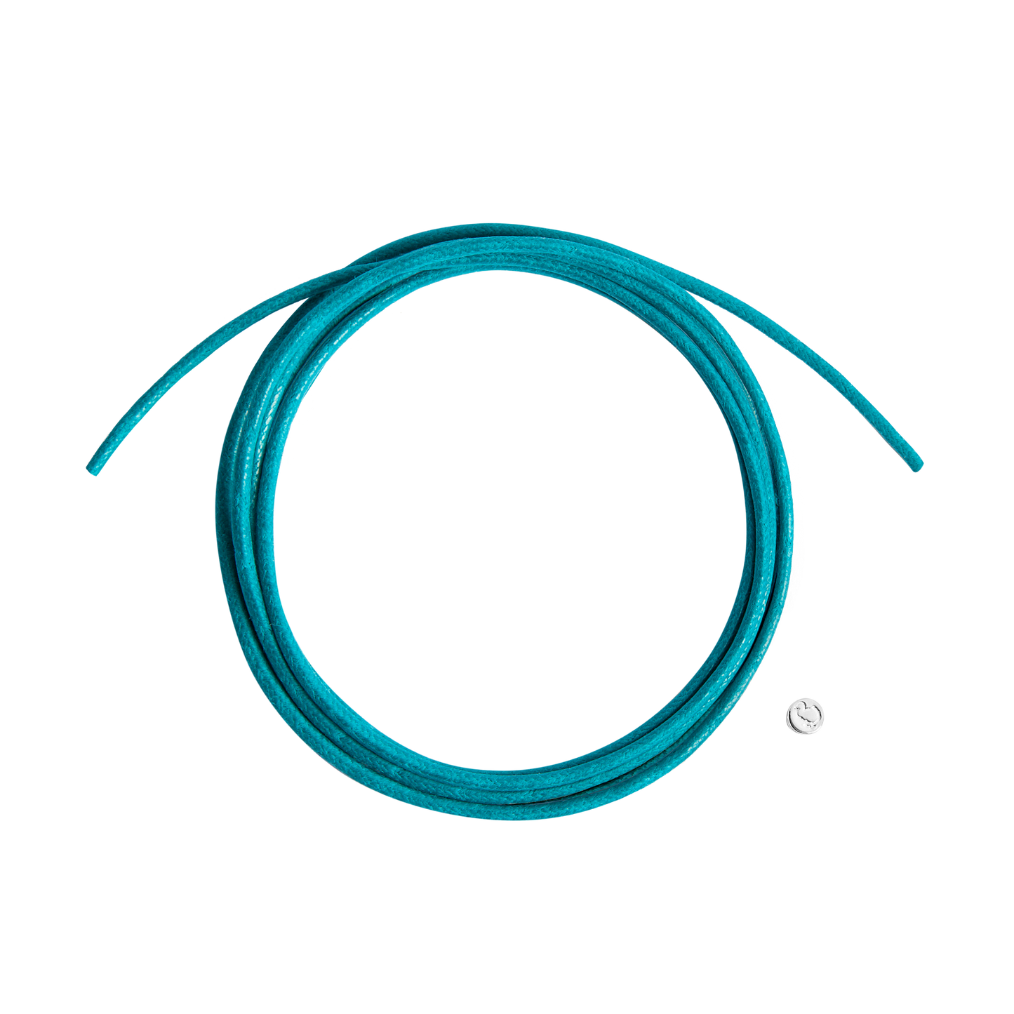 Cordino Spesso Ottanio con Sigillo Argento