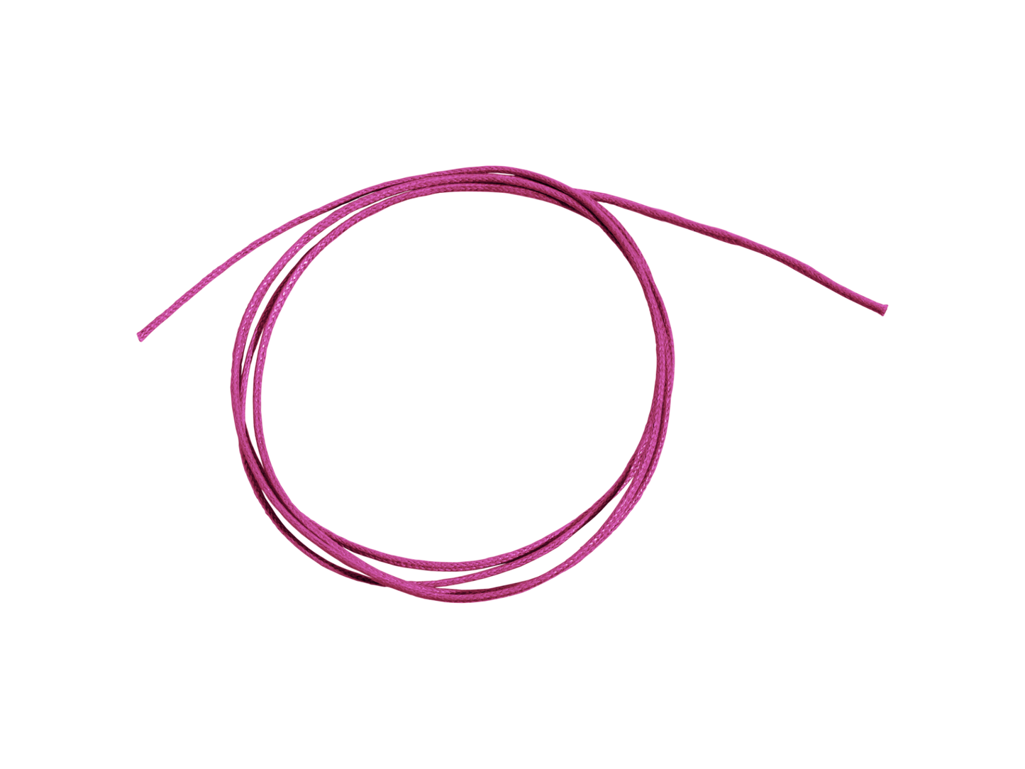 Cordino Sottile Fucsia con Sigillo Argento