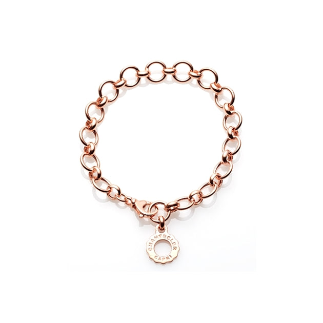Chantecler Bracciale Maglie Tonde Oro Rosa