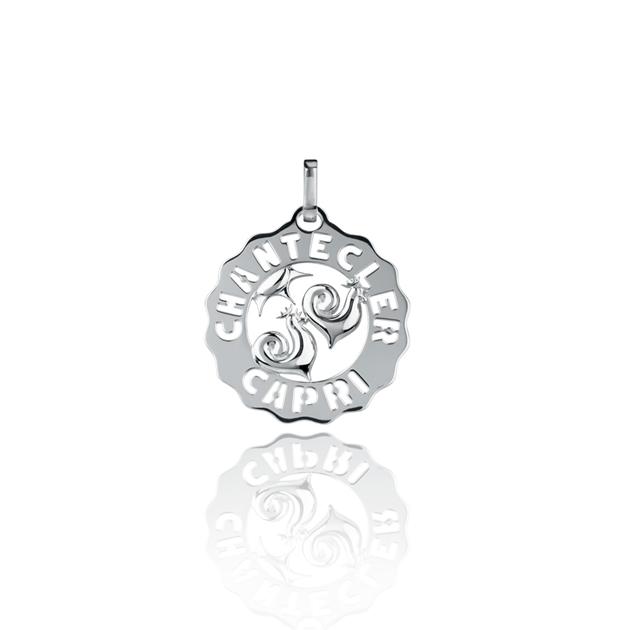 Ciondolo Chantecler Logo piccolo Galli e Sole - TUZZA PREZIOSI