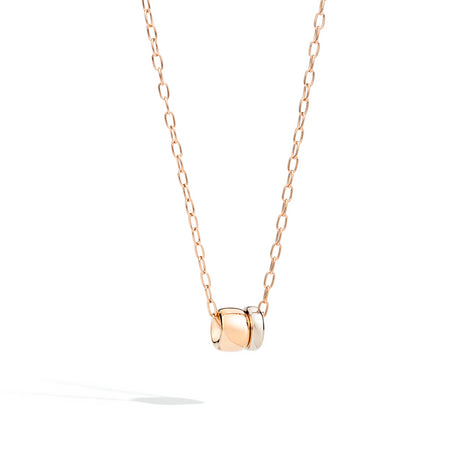 Collana Pomellato Iconica Oro rosa e bianco 44cm
