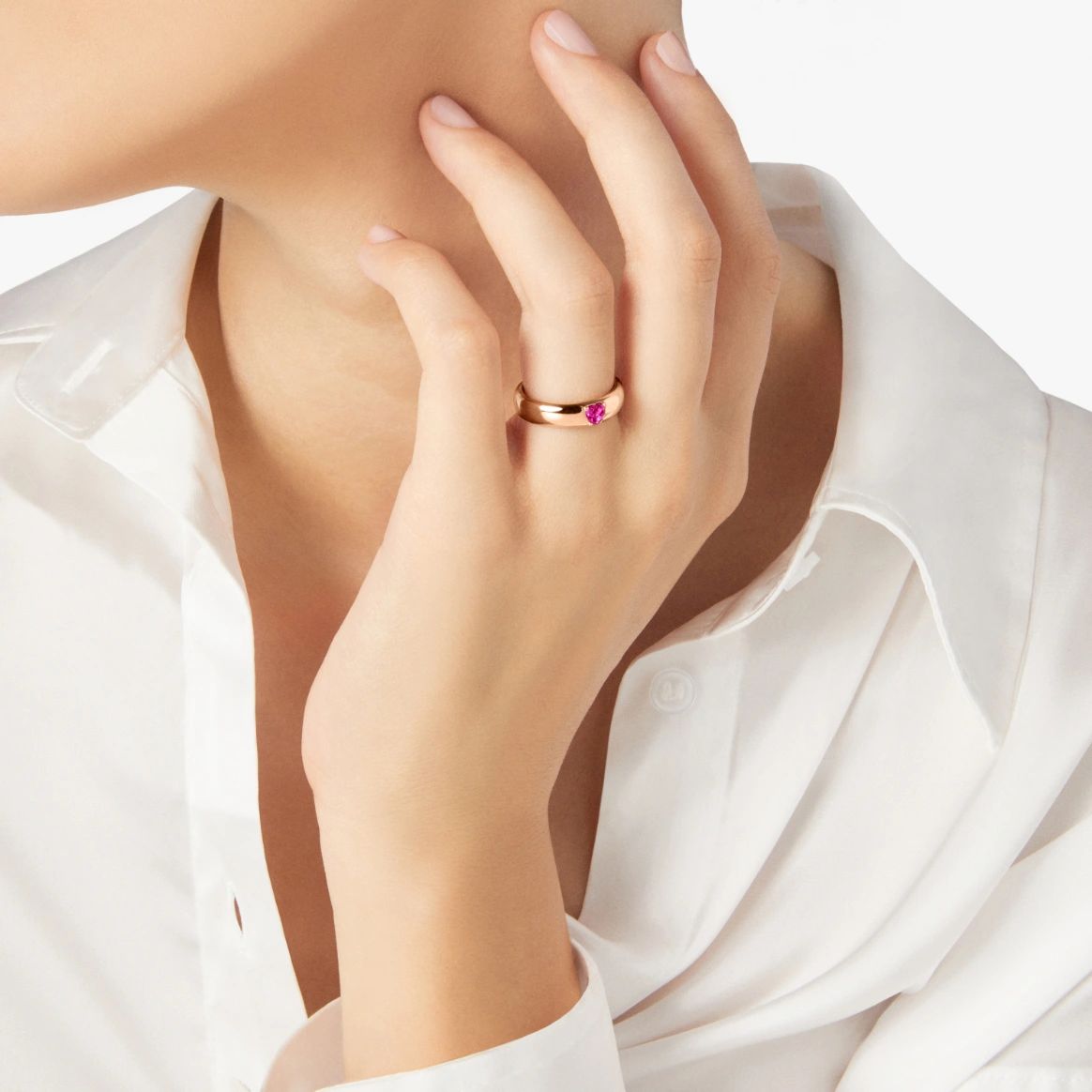 Anello Dodo 100% Amore Cuore