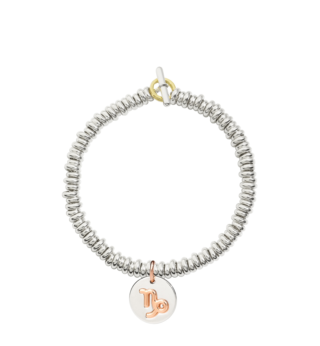 Bracciale Dodo Rondelle Argento e Piastrina Zodiaco