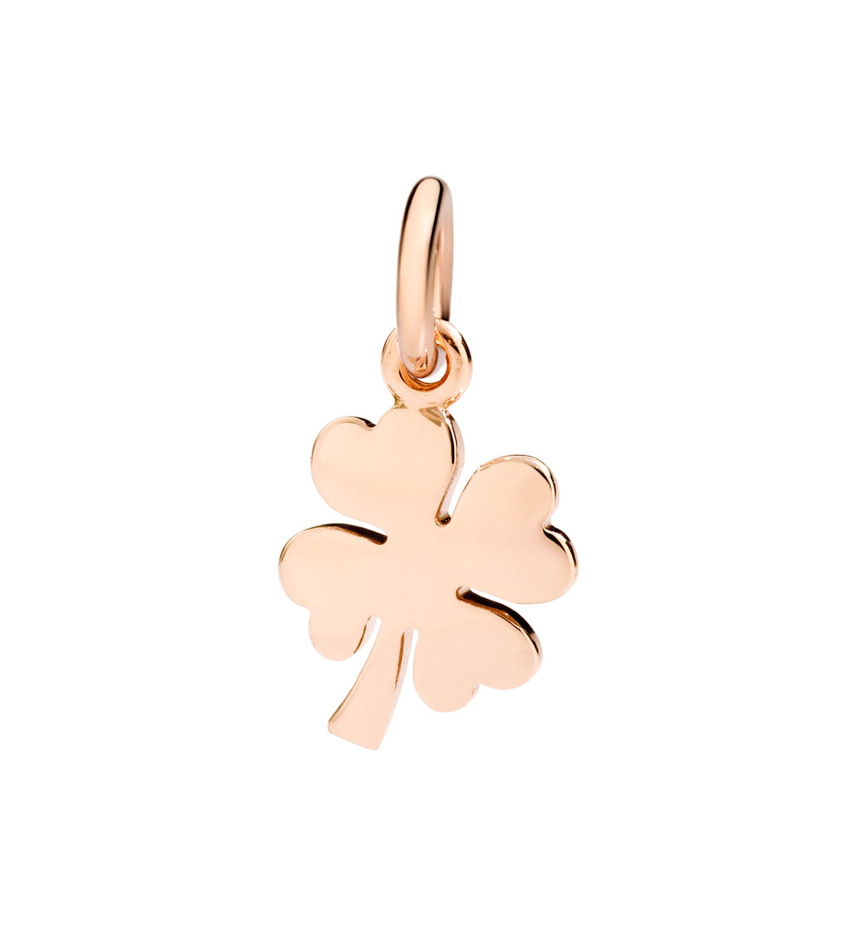 Ciondolo Dodo Quadrifoglio Oro rosa
