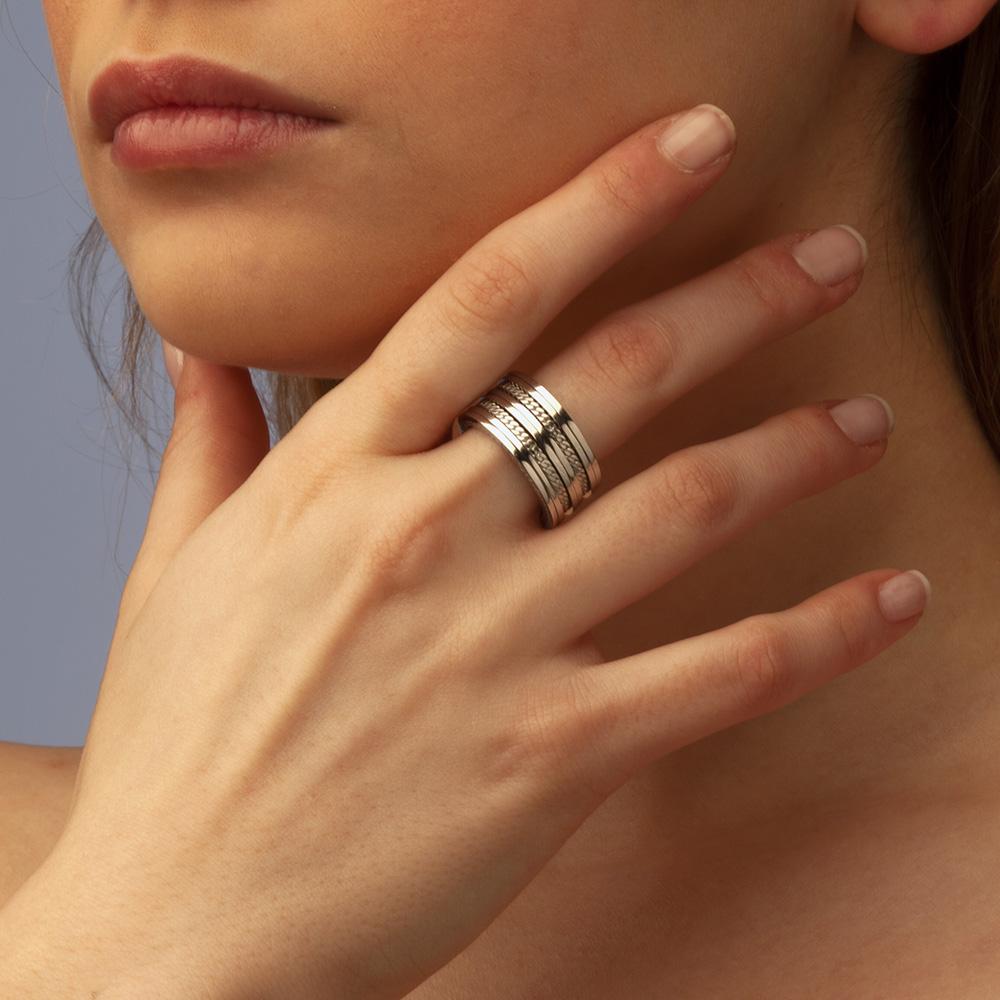 Anello PNG68 Active Motion 8 fasce - TUZZA PREZIOSI