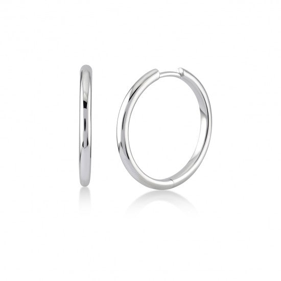 Orecchini Kurshuni Cerchi argento 32mm