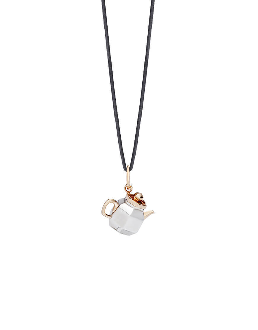 Pendente Pomellato Five o'Clock Teiera Esagonale