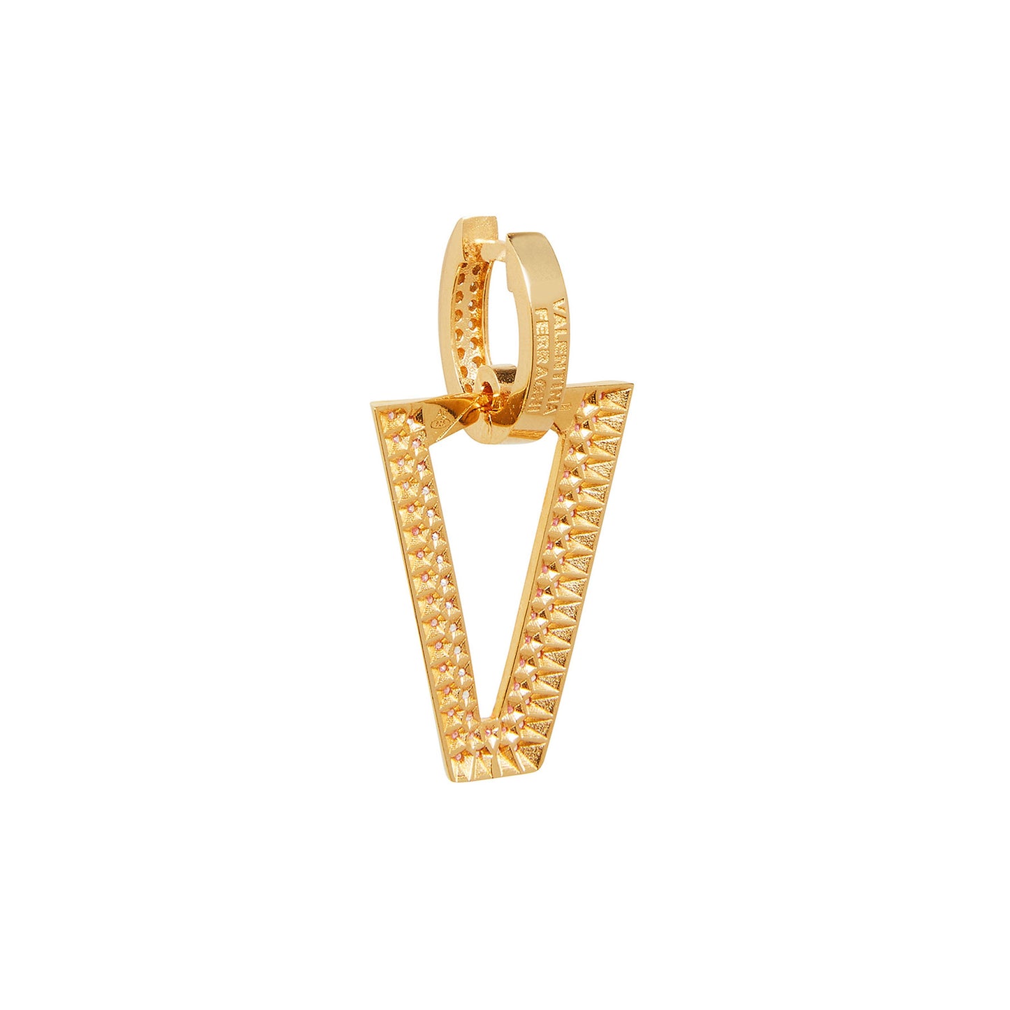 Valentina Ferragni Mono Orecchino Uali Zirconia Pink