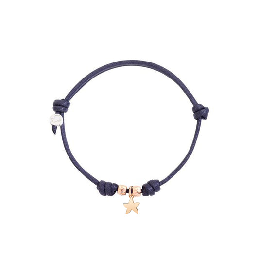 Bracciale Dodo Cordino Blu con Stella