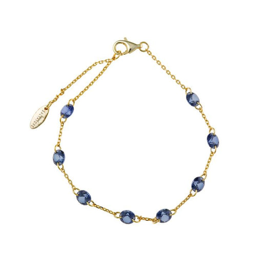 Bracciale con Zirconi Blu