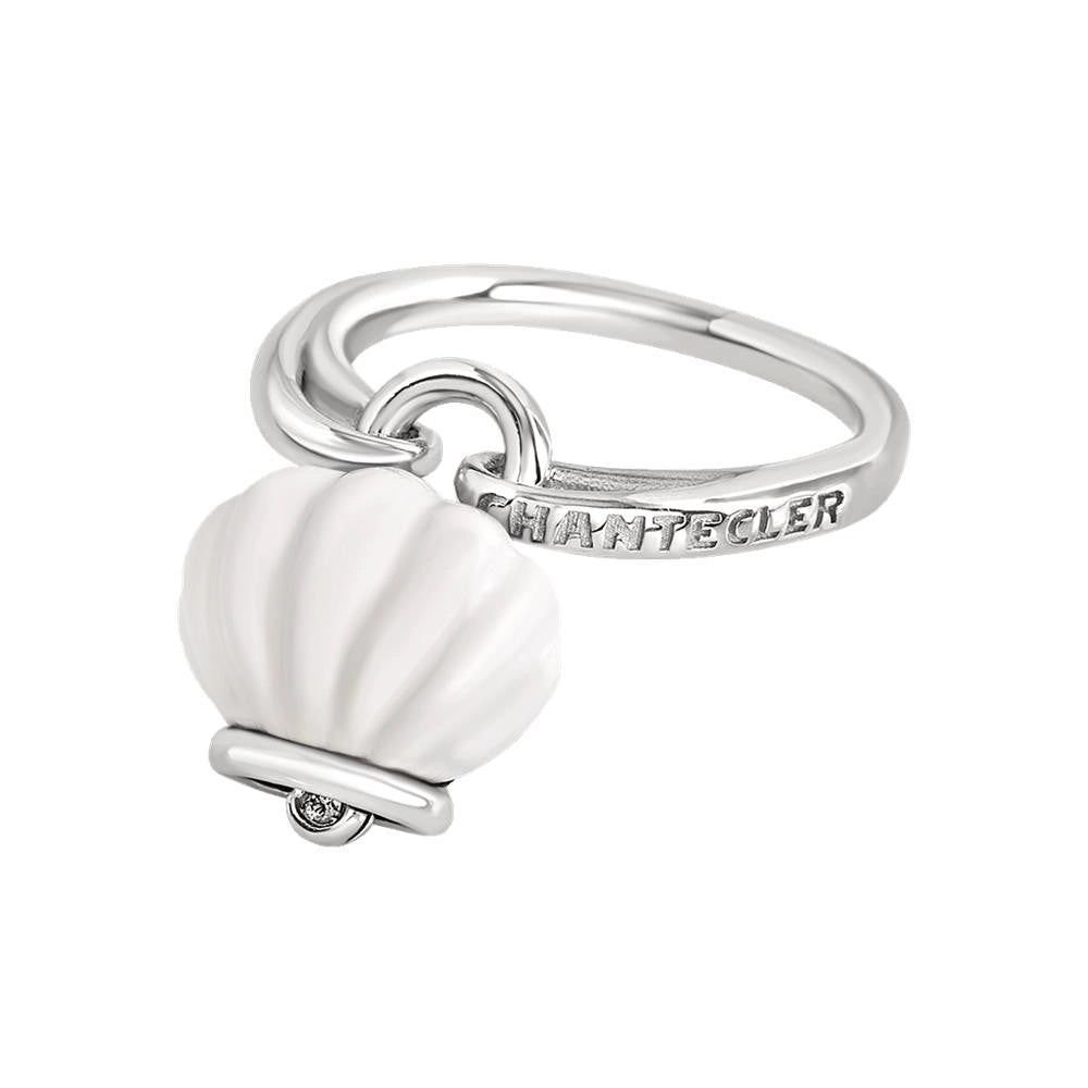 Chantecler Anello Campanella Et voilà Conchiglia Bianca