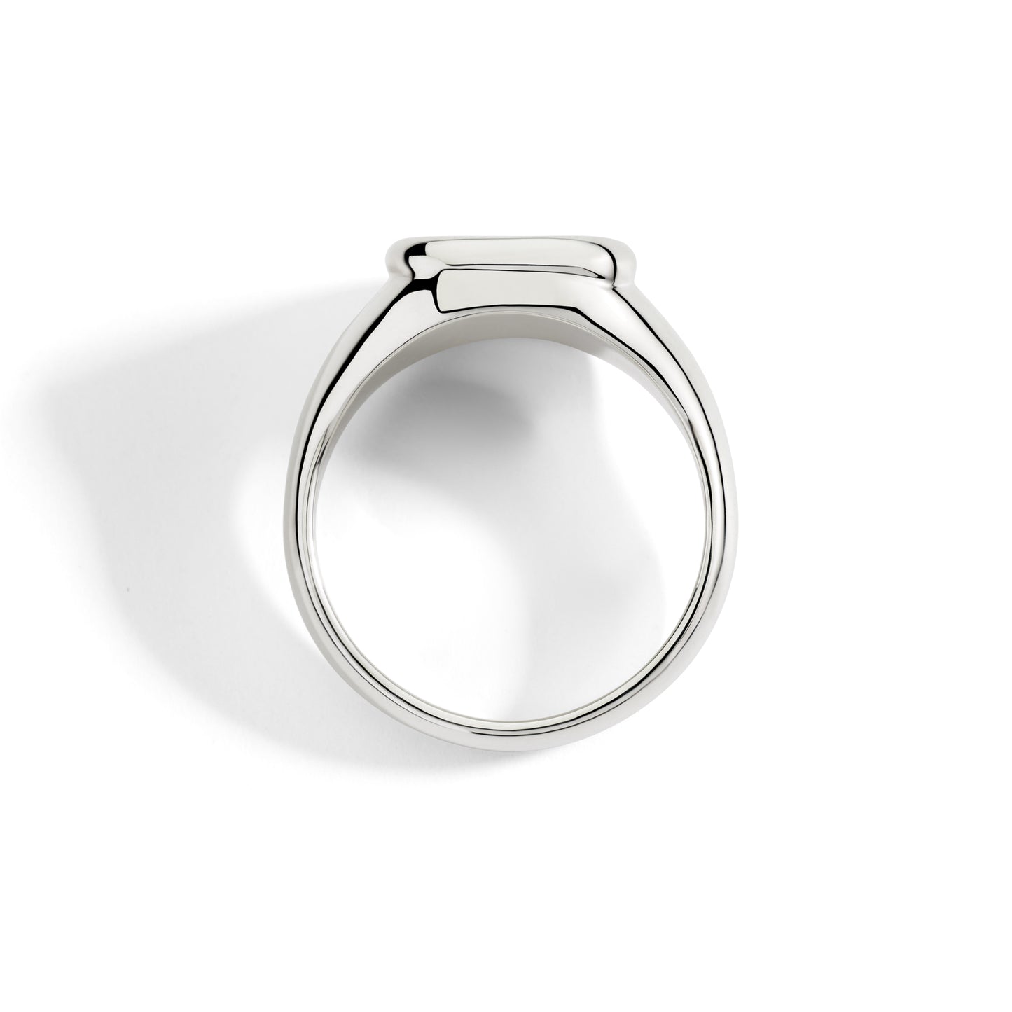 Anello Dodo Sigillo Argento e Diamante Bianco