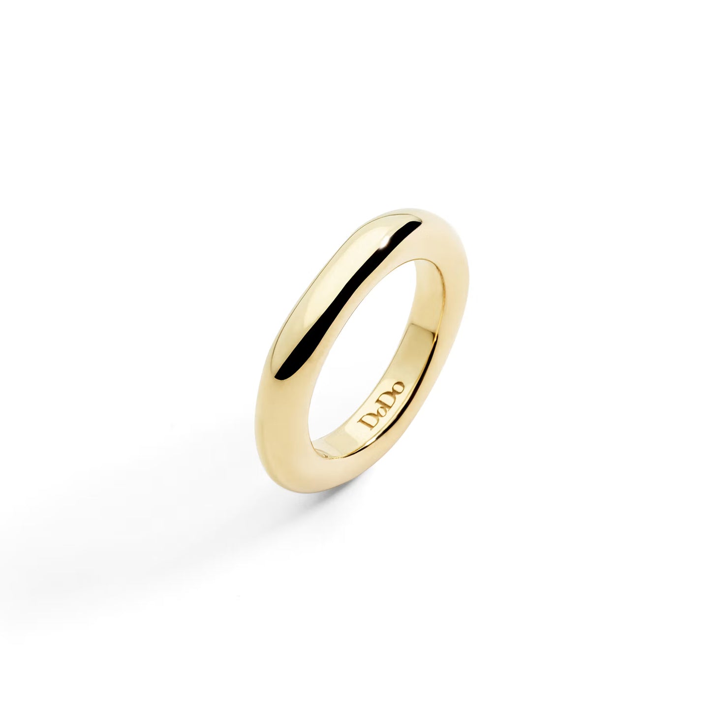 Anello Dodo Pepita Oro Giallo Slim