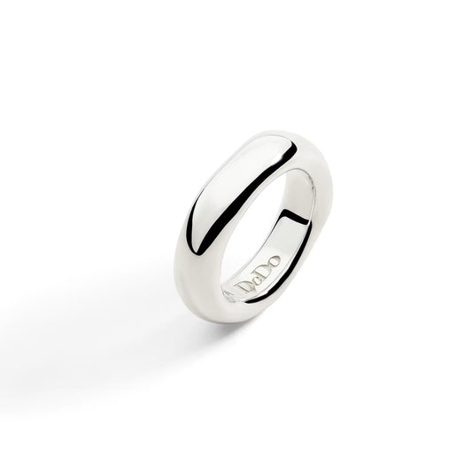 Anello Dodo Pepita Argento Bold