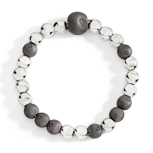 Bracciale Dodo Pepita Argento e Titanio