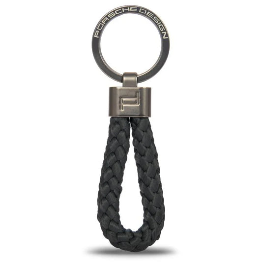 Porsche Design Portachiavi Nylon Intrecciato Nero