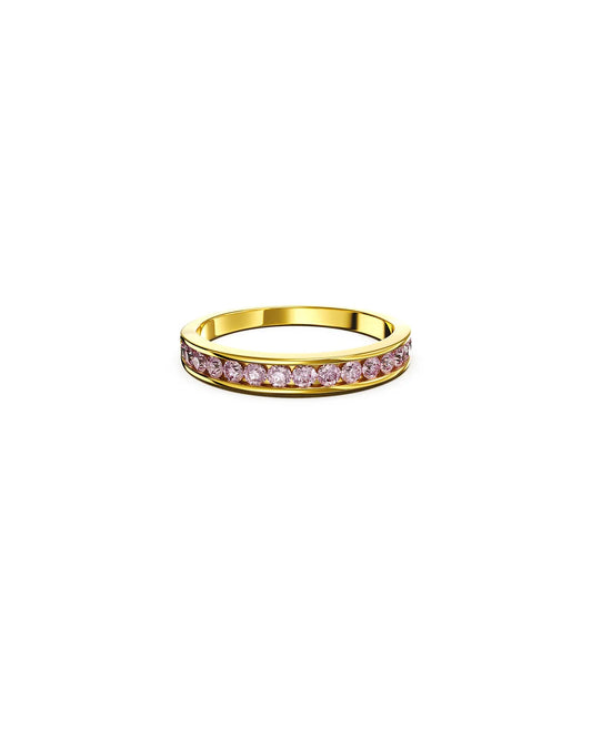 Amabile Anello Zirconia Lilla