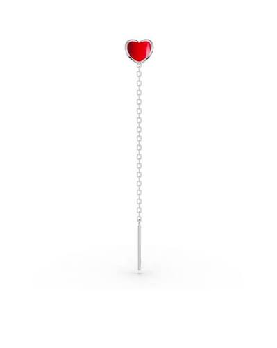 Amabile Lovli Cuore Smalto Rosso