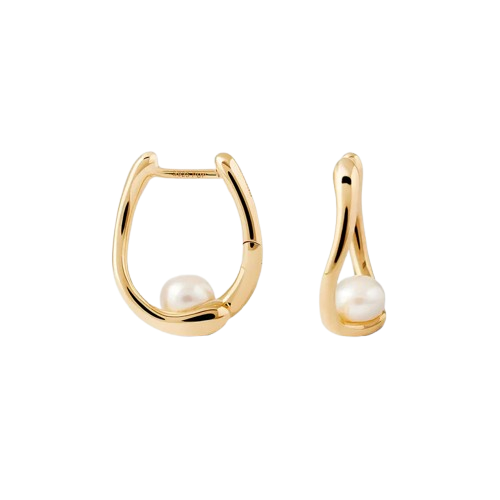 PDPAOLA Orecchini Aura Perla