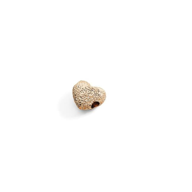 Componente DoDo Cuore Oro Rosa 9K Diamantato