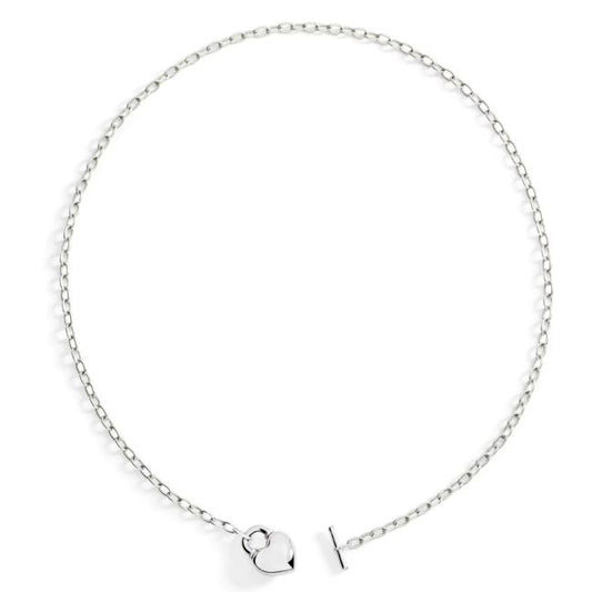 Collana DoDo Cuore Bold Argento