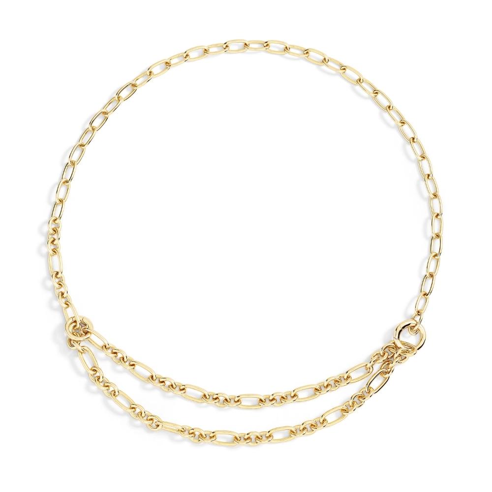 Collana DoDo Maglie Apribili in Argento Dorato