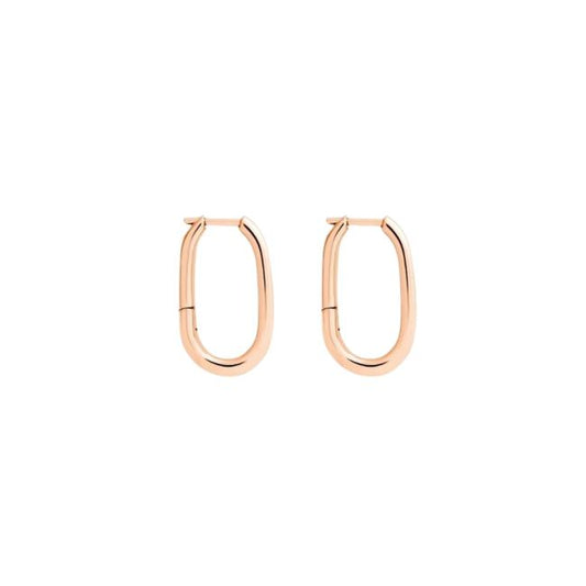 Dodo Orecchini Hoop Essentials Oro Rosa