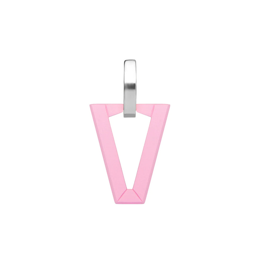 Valentina Ferragni Mono Orecchino Uali Pink Silver