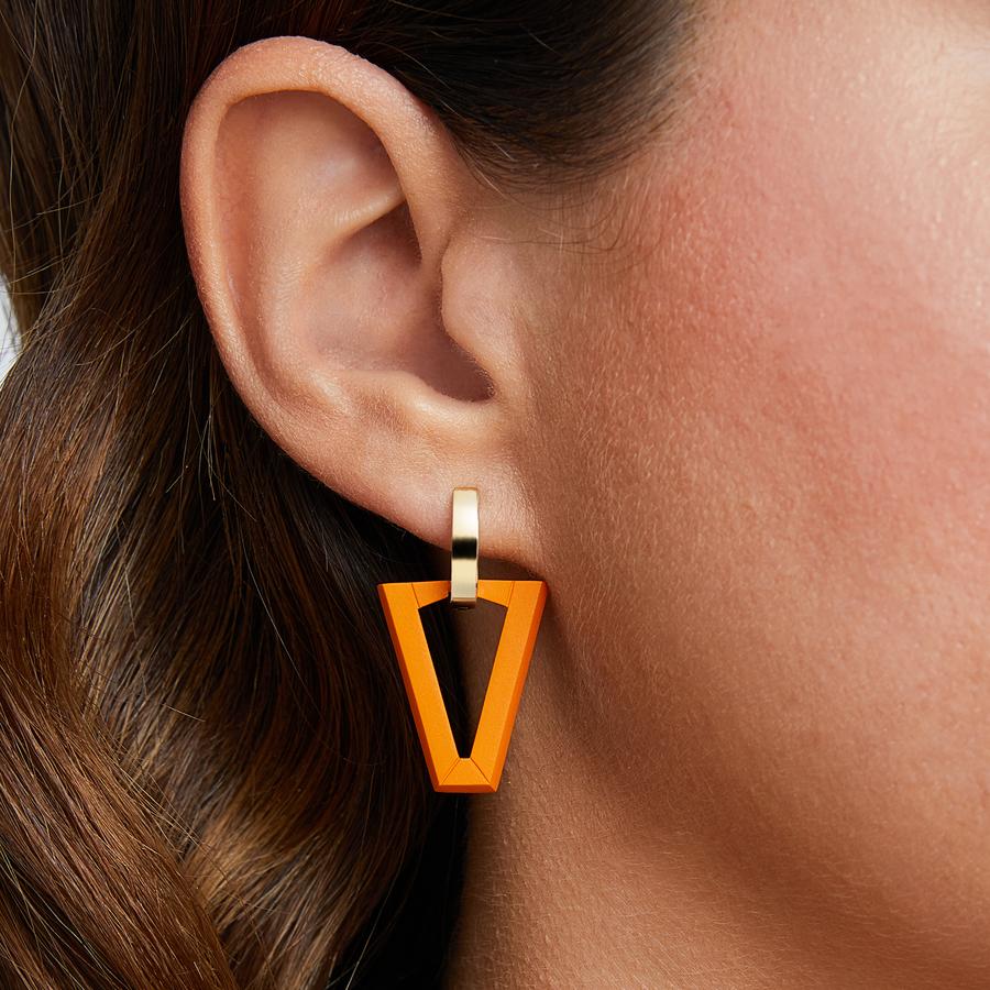 Valentina Ferragni Mono Orecchino Uali Orange