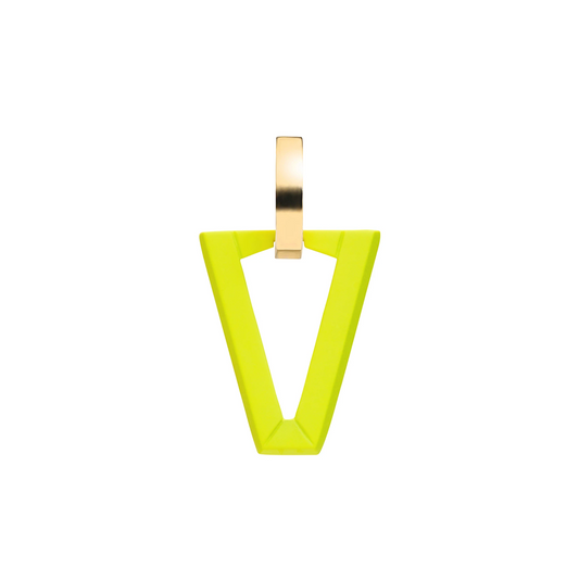 Valentina Ferragni Mono Orecchino Uali Fluo Lime