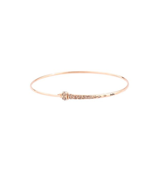 Bracciale Dodo Bangle Oro Rosa e Diamanti Brown