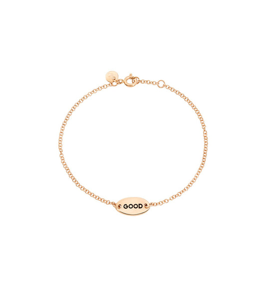 Bracciale Dodo Tags Oro Rosa Good/Bad - TUZZA PREZIOSI