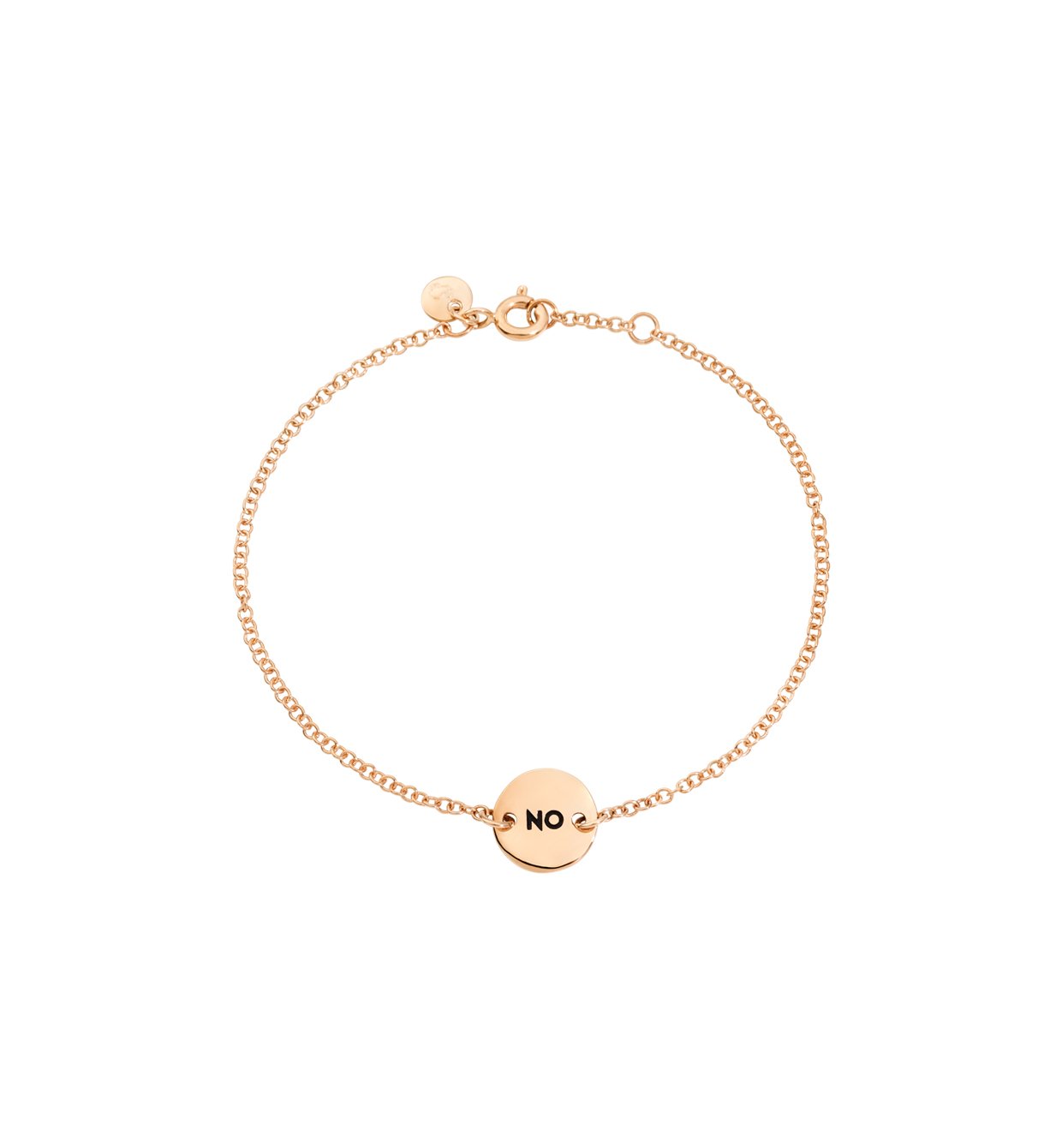 Bracciale Dodo Tags Oro Rosa Yes/No - TUZZA PREZIOSI