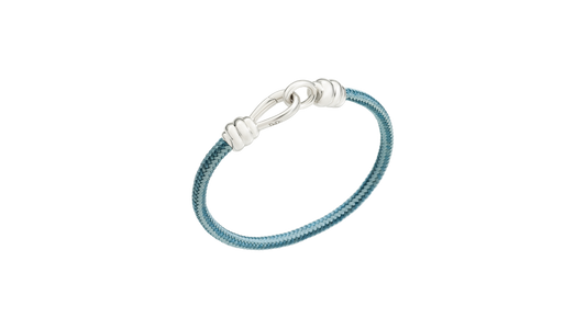 Bracciale Dodo Nodo Cordino Nautico Azzurro