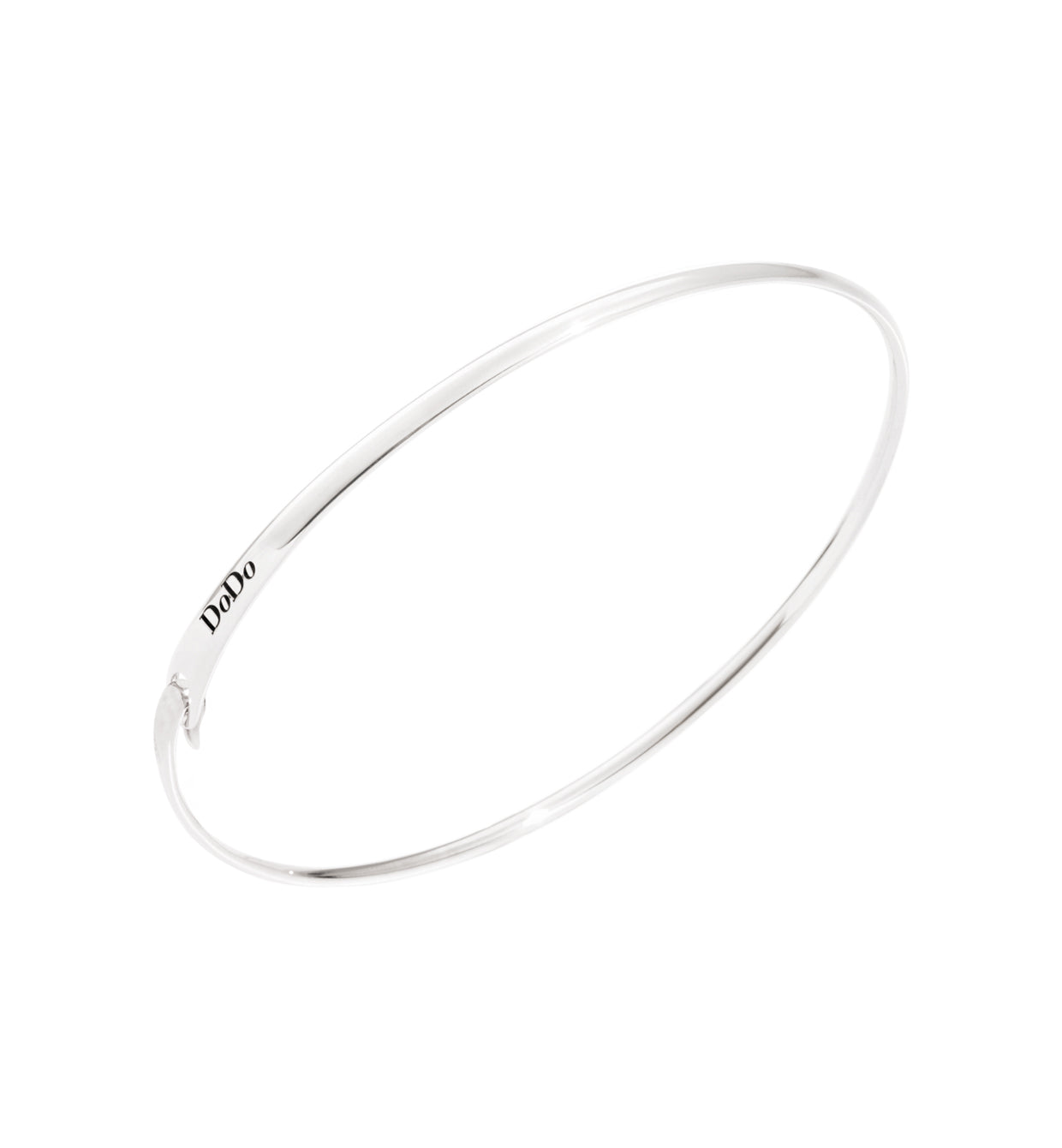 Bracciale Dodo Bangle oro bianco