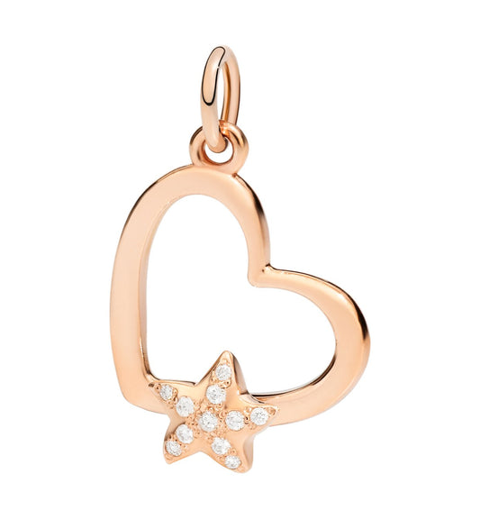 Ciondolo Dodo Love Cuore Silhoutte - TUZZA PREZIOSI