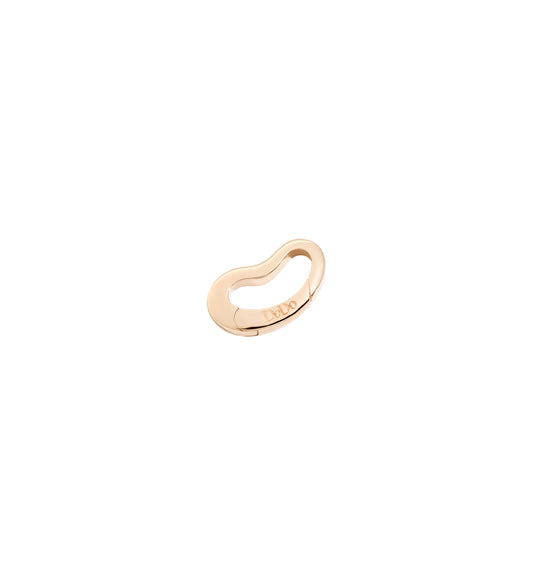 Componente Dodo Moschettone Semino oro rosa piccolo
