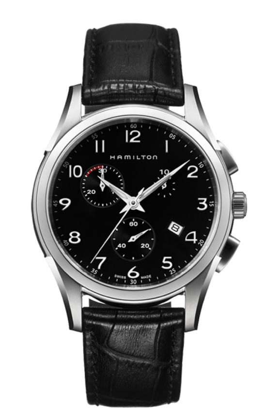 Hamilton Jazzmaster Thinline Chrono Quartz H38612733 - TUZZA PREZIOSI