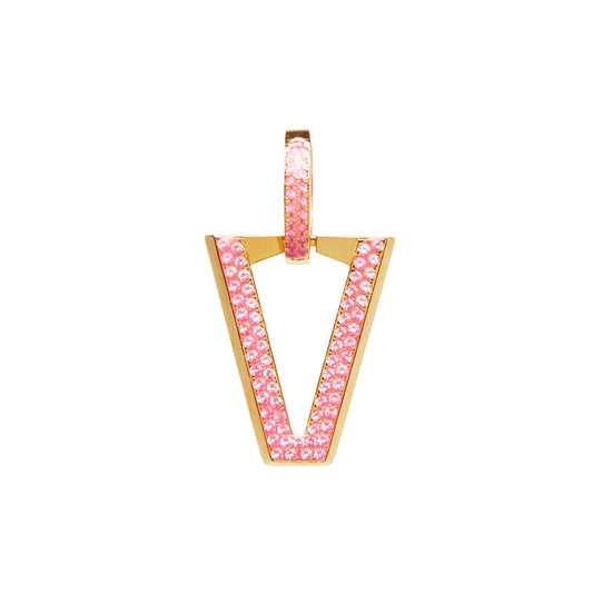 Valentina Ferragni Mono Orecchino Uali Zirconia Pink